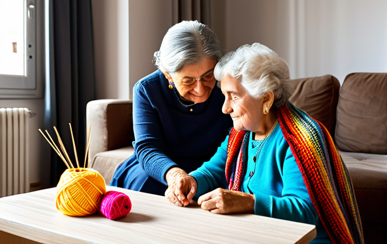 한국에서의 멀티제너레이션 주거 현황 - Warm Family Dinner**

"A multigenerational Spanish family (grandparents, parents, and children) shar...