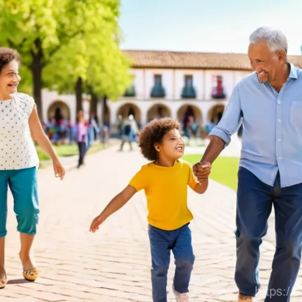 멀티제너레이션 주거를 위한 최적의 지역 선택 - **Prompt 1: Joyful Multi-Generational Community Gathering**
    "A heartwarming, sunny outdoor scene...