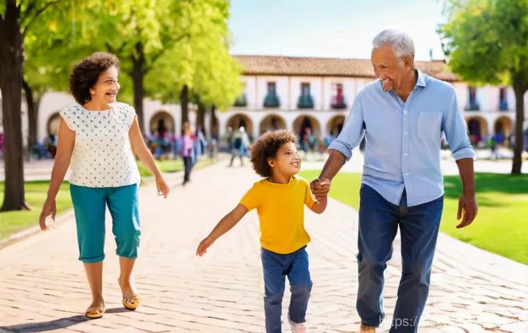 멀티제너레이션 주거를 위한 최적의 지역 선택 - **Prompt 1: Joyful Multi-Generational Community Gathering**
    "A heartwarming, sunny outdoor scene...